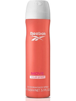 Reebok Move Your Spirit For Body Γυναικείο Αποσμητικό Spray Χωρίς Αλουμίνιο 150ml