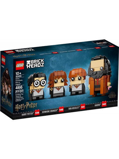 Lego BrickHeadz Harry, Hermione, Ron & Hagrid για 10+ Ετών 40495