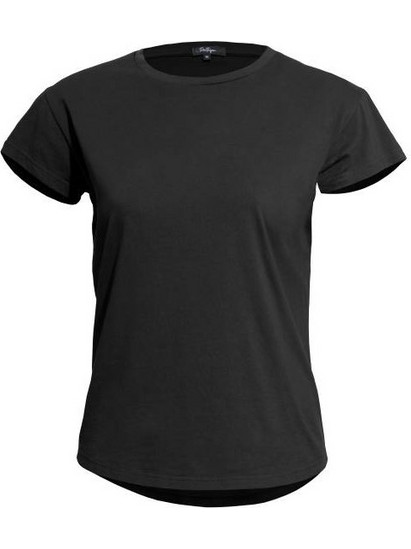 Pentagon Whisper Ladies Tee (Blank) Black