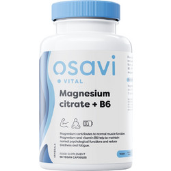 Osavi Magnesium Citrate & B6 375mg 90 Κάψουλες