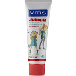 Vitis Junior Tutti Frutti Gel Οδοντόκρεμα 75ml