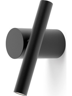 LUCEPLAN Luceplan Doi Black Σποτ Οροφής Τοίχου - Κινούμενα LED (1A050ADW0001)
