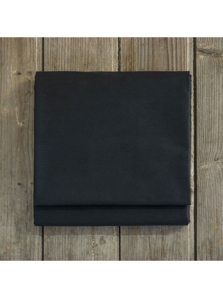 Nima Σεντόνι King Size Βαμβακοσατέν με Λάστιχο 180x200+34 Superior Satin Black
