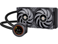 Thermaltake ToughLiquid Ultra 240 Sync Υδρόψυξη CPU 120mm για Socket AM2 / AM2+ / AM3 / AM3+ / 115x / 1366 / 2011 / 2066 / 2011-3 / AM4 / 1200 / 1700
