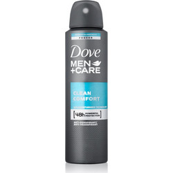 Dove Clean Comfort Ανδρικό Αποσμητικό Spray 48h 150ml