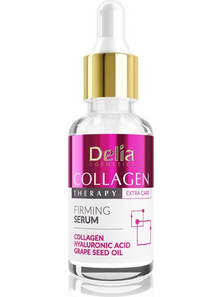 Delia Cosmetics Collagen Therapy Serum Προσώπου για Σύσφιξη με Κολλαγόνο & Υαλουρονικό 30ml