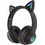 L550 Ασύρματα Bluetooth Παιδικά Ακουστικά Over Ear με Noise Canceling Μαύρα