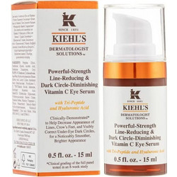 Kiehl's Powerful-Strength Line-Reducing & Dark Circle Eye Serum Ματιών για Μαύρους Κύκλους με Βιταμίνη C 15ml