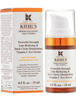 Kiehl's Powerful-Strength Line-Reducing & Dark Circle Eye Serum Ματιών για Μαύρους Κύκλους με Βιταμίνη C 15ml