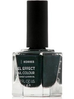 Korres 89 Sweet Almond Oil Velvet Green Βερνίκι Νυχιών Μακράς Διαρκείας 11ml