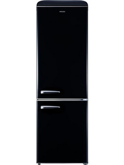 Robin RB-310 Retro Ψυγειοκαταψύκτης 300lt Υ192xΠ60xΒ63cm Μαύρο