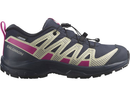 Salomon Xa Pro V8 Παιδικά Αθλητικά Παπούτσια για Πεζοπορία Ανθρακί L473108