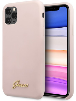 Guess Vintage Back Cover Pink (iPhone 11 Pro Max)