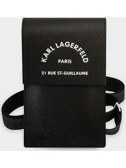 Universal τσαντάκι - Θήκη Για Κινητό 6.1" Karl Lagerfeld KLWBSARSGK Μαύρο