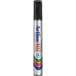 ΜΑΡΚΑΔΟΡΟΣ ARTLINE 107 ΑΝΕΞΙΤΗΛΟΣ ΣΤΡΟΓΓΥΛΗ 1.5mm ΜΑΥΡΟ (ΜΙΑΣ ΧΡΗΣΗΣ ) (44230)