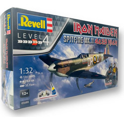 Revell Spitfire Mk II Aces High Iron Maiden Συναρμολογούμενο Πλαστικό Μοντέλο Αεροπλάνου 1:32