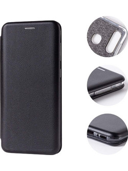 Θήκη Huawei P40 Soft TPU&PU Leather Flip Βιβλίο Smart Magnet Elegance -Μαύρο