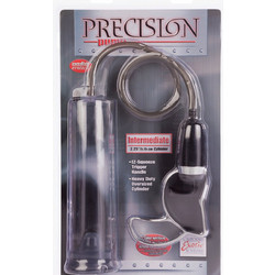CalExotics Precision Intermediate Τρόμπα Πέους Μαύρη Διαφανή