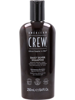 American Crew Daily Silver Φυτικό Σαμπουάν για Προστασία Χρώματος & Επανόρθωση για Βαμμένα Μαλλιά 250ml