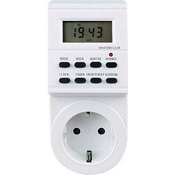Χρονοδιακόπτης Ψηφιακό Silver Electronics 49401 3600 W