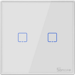 Sonoff TX-T2EU2C-RF Ασύρματος Έξυπνος Διακόπτης Διπλός
