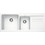 Blanco Naya 8 S Ένθετος Νεροχύτης Γρανίτη White Δεξιά Ποδιά 116x50cm