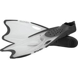 Spokey Nautilus Βατραχοπέδιλα Κολύμβησης Black White