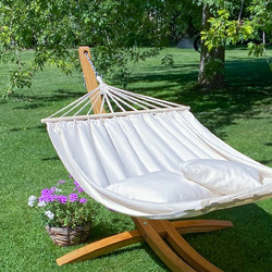 Πανί Αιώρας με ξύλινη ράβδο Chillounge Beach - single