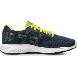 ASICS Patriot 10 GS Παιδικά Αθλητικά Παπούτσια για Τρέξιμο Navy Μπλε 1014A025-401