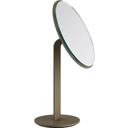 Καθρέπτης Επιτραπέζιος 1930-963 Φ20x35cm Matt Light Bronze Pam&Co Ανοξείδωτο Ατσάλι