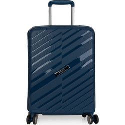 March Bon Voyage Βαλίτσα Καμπίνας 55x39x20cm με 4 Ρόδες Navy Μπλε