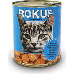 Rokus Meat Chunks with Fish 810gr