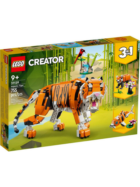 Lego Creator 3-in-1 Majestic Tiger για 9+ Ετών 31129