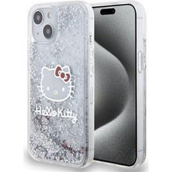 Hello Kitty Θήκη Πλάτης με Γκλίτερ για iPhone 12 / 12 Pro - Διάφανο