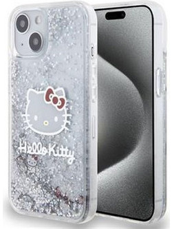 Hello Kitty Θήκη Πλάτης με Γκλίτερ για iPhone 12 / 12 Pro - Διάφανο