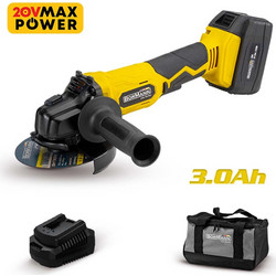 Bormann BCD2630 Γωνιακός Τροχός Μπαταρίας 20V 125mm 1x3Ah