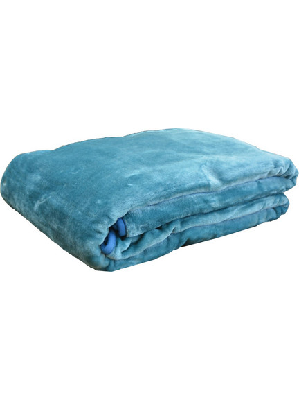 Κουβέρτα Βελουτέ King Size 240x260 6 Lake Blue - Anna Riska