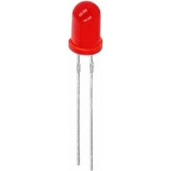 LED 5mm ΚΟΚΚΙΝΟ 80mcd 60 BULK 53ID KGB Τεμάχια:100 01.020.0096