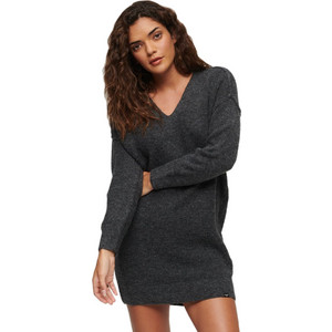 Superdry Mini Καθημερινό Φόρεμα Ανθρακί W8011583A-1EC