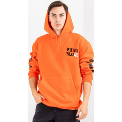Etnies Burn Slow Ανδρικό Φούτερ με Κουκούλα & Τσέπες Πορτοκαλί 4130004054-800