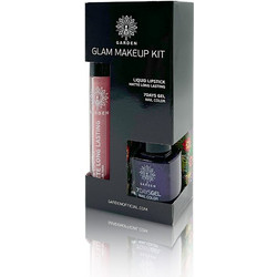 GARDEN Glam Make Up Kit Liquid Lipstick Matte Κραγιόν Perfect Rose 02, 4ml & 7Days Gel Nail Polish Βερνίκι 44,12ml