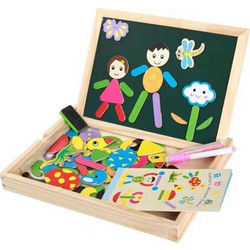 Zita Toys Μαγνητικό Παιχνίδι Μαυροπίνακας Διπλής Όψης