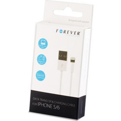Forever Regular USB 2.0 to micro USB Cable Μαύρο 1m