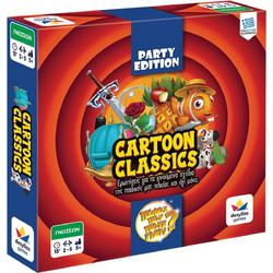 Δεσύλλας Ποιός, Πού, Πότε, Γιατί Cartoon Classics Party Edition Επιτραπέζιο Παιχνίδι για 5+ Ετών για 2-5 Παίκτες