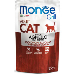 Monge Grill Adult Grain Free wth Lamb 85gr