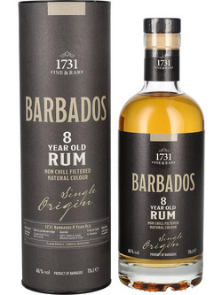 1731 Rum Barbados Ρούμι 8 Ετών 46% 700ml