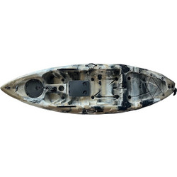 Fortis Desert Πλαστικό Kayak 1 Ατόμου Μαύρο Γκρι 71-37581