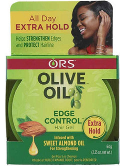 Ors Oilve Oil Edge Control Hair Gel Μαλλιών Πολύ Δυνατό Κράτημα 64gr