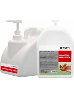 Wurth Κρέμα Καθαρισμού Χεριών 3Lt 0893955610