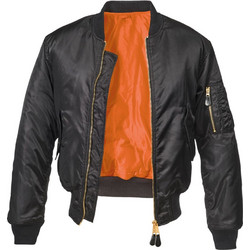 Brandit MA1 Ανδρικό Μπουφάν Bomber Μαύρο BD3149